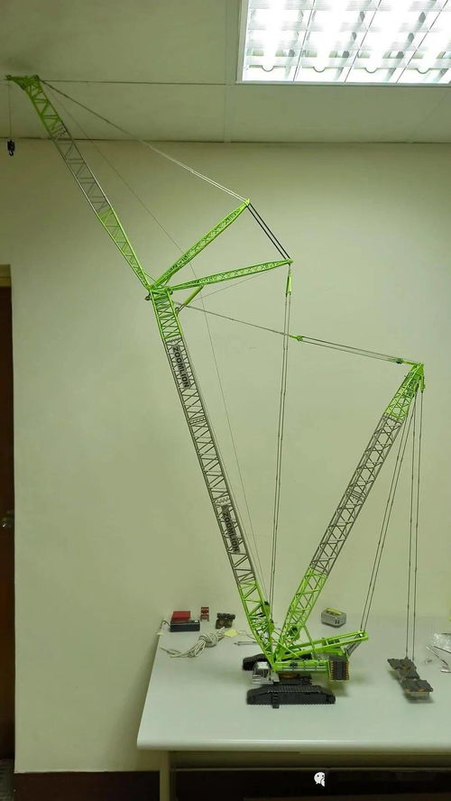 久违的拆包记录,解密 1 50 中联重科 zcc9800w 履带式起重机模型