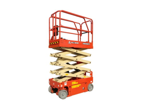 临工重机AS0607剪叉式高空作业平台与重机吊具的应用与优势